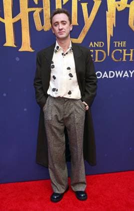 Harry Potter and the Cursed Child Harry Potter and the Cursed Child Gala Performance NYC Featuring: Tom Felton Where: NYC, New York, United States When: 17 Nov 2025 Credit: Patricia Schlein WENN NYC New York United States Copyright: xPatriciaxSchlein WENNx wenn40793800 PS3x wenn40793800