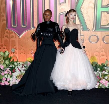 Wicked: For Good New York Premiere Cynthia Erivo and Ariana Grande attending the Wicked: For Good New York Premiere held at the David Geffen Hall on November 17, 2025 in New York City, NY New York City David Geffen Hall NY USA Copyright: xStevenxBergman AFF-USA.COMx