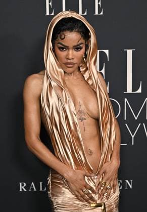Elle Women In Hollywood 2025 Teyana Taylor arriving to Elle Women In Hollywood 2025 held at the Four Seasons Hotel Los Angeles at Beverly Hills on November 17, 2025 in Los Angeles, Ca. Los Angeles Four Seasons Hotel Los Angeles at Beverly Hills California USA Copyright: xStarbuck AFF-USA.COMx