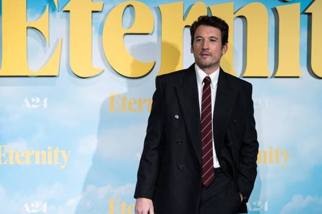 Eternity UK Premiere - Arrivals Miles Teller attends the Eternity UK Premiere at The Cinema In The Power Station the Eternity UK Premiere at The Cinema In The Power Station, Credit:Lounis Tiar Avalon United Kingdom, London, Battersea  Copyright: xLounisxTiarx xAvalonx 1053014061