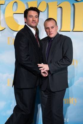 Eternity UK Premiere - Arrivals Miles Teller and John Early attend the Eternity UK Premiere at The Cinema In The Power Station, Credit:Lounis Tiar Avalon United Kingdom, London, Battersea  Copyright: xLounisxTiarx xAvalonx 1053014113