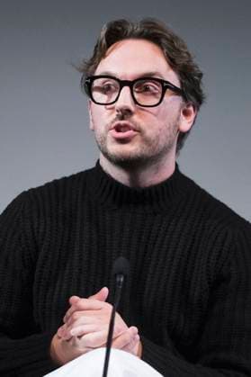 Jack Howard in der Talkshow Mark Kermode Live in 3D im BFI Southbank. London, 17.11.2025