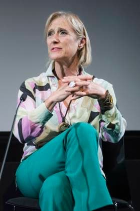 Caroline Goodall in der Talkshow Mark Kermode Live in 3D im BFI Southbank. London, 17.11.2025
