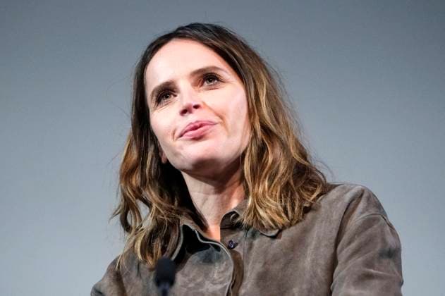Felicity Jones in der Talkshow Mark Kermode Live in 3D im BFI Southbank. London, 17.11.2025