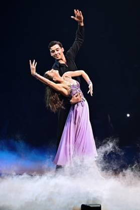 Let‘s Dance Live. Diego Pooth und Ekaterina Leonova während der Live-Show Let‘s Dance am 17.11.2025 in der Festhalle Frankfurt. 20251117MWI096017