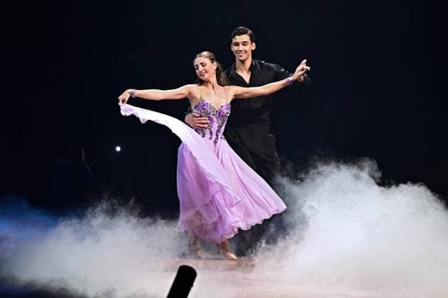 Let‘s Dance Live. Diego Pooth und Ekaterina Leonova während der Live-Show Let‘s Dance am 17.11.2025 in der Festhalle Frankfurt. 20251117MWI096020