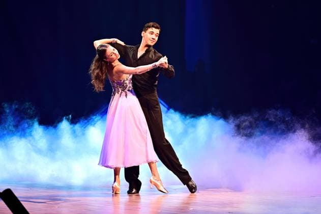 Let‘s Dance Live. Diego Pooth und Ekaterina Leonova während der Live-Show Let‘s Dance am 17.11.2025 in der Festhalle Frankfurt. 20251117MWI096033