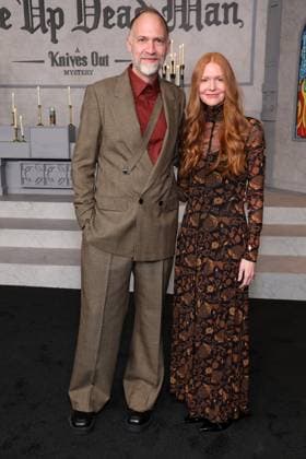 Los Angeles Premiere Of Netflix s Wake Up Dead Man: A Knives Out Mystery 17 November 2025 . Los Angeles, California - Katie Chastain, Nathan Johnson At Los Angeles Premiere Of Netflix s Wake Up Dead Man: A Knives Out Mystery held at The Academy Museum of Motion Pictures in Los Angeles., Credit:Sadou Faye Avalon United States, CA, Los Angeles, Academy Museum of Motion Pictures  Copyright: xSadouxFayex xAvalonx 1053063381
