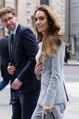 November 18, 2025, London, England, United Kingdom: The Princess of Wales will attend The Future Workforce Summit, hosted by The Royal Foundation.Business Taskforce for Early Childhood at Salesforce Tower in the City of London. London United Kingdom - ZUMAk172 20251118_zip_k172_012 Copyright: xThomasxKrychx