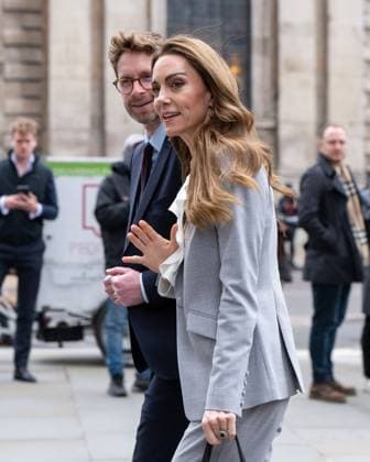 November 18, 2025, London, England, United Kingdom: The Princess of Wales will attend The Future Workforce Summit, hosted by The Royal Foundation.Business Taskforce for Early Childhood at Salesforce Tower in the City of London. London United Kingdom - ZUMAk172 20251118_zip_k172_017 Copyright: xThomasxKrychx