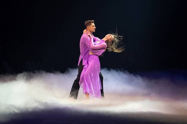 Lets DanceLive - Die Tour 2025 Ann-Kathrin Bendixen und Zsolt Sándor Cseke bei der Live-Show Lets Dance am 17.11.2025 in der Festhalle Frankfurt. Frankfurt Festhalle Hessen