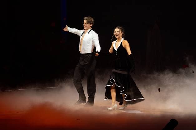 Lets DanceLive - Die Tour 2025 Taliso Engel und Patricija Ionel bei der Live-Show Lets Dance am 17.11.2025 in der Festhalle Frankfurt. Frankfurt Festhalle Hessen