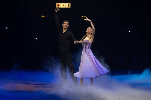 Lets DanceLive - Die Tour 2025 Diego Pooth und Ekaterina Leonova bei der Live-Show Lets Dance am 17.11.2025 in der Festhalle Frankfurt. Frankfurt Festhalle Hessen