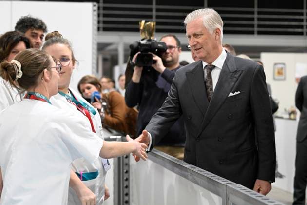 King Philippe of Belgium Attends Startech 2025 MARCHE-EN-FAMENNE, BELGIUM - NOVEMBER 18 : King Philippe of Belgium pictured attending the Startech s Days, organised by Worldskills Belgium at the WEX. WorldSkills Belgium promotes engineering, technology and science professions in our country on November 18, 2025 in Marche-en-Famenne, Belgium, 18 11 2025 Marche-en-Famenne Belgium  Copyright: xPhilipxReynaersx