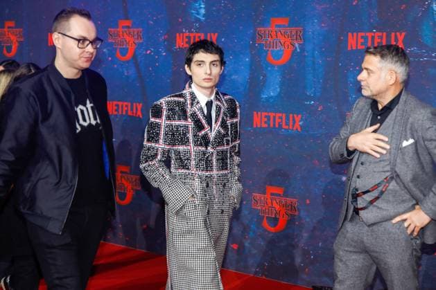 Premiere der Stranger Things Staffel 5 in Berlin Berlin, 18.11.2025 Finn Wolfhard bei der Premiere der Stranger Things Staffel 5 in Berlin Berlin Copyright: xMatthiasxGränzdörferx