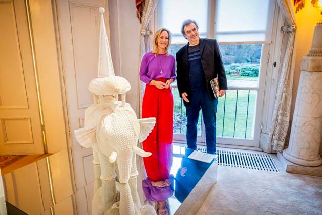 18-11-2025 Baarn Princess Margarita attended the opening of the exhibition Taste of Soestdijk (Smaak van Soestdijk ), A Journey Through the Royal Kitchen, about the Royal kitchen at palace Soestdijk in Baarn. Â  Copyright: xPPEx