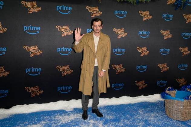 Natale senza Babbo blu carpet in Rome, Italy - 18 Nov 2025 Stefano Cipani attends the blu carpet of movie Natale senza Babbo at Cinema Adriano. Rome Italy Copyright: xMarioxCartellix xSOPAxImagesx _DSC5011