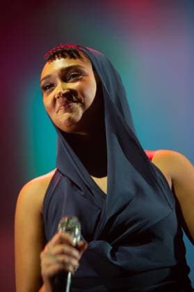 London, United Kingdom. 18th October 2025. Joy Crookes performs live at O2 Academy Brixton. Cristina Massei Alamy Live News  Copyright: xCRISTINAxMASSEIx xipa-agency.netx xx IPA_Agency_IPA68109120