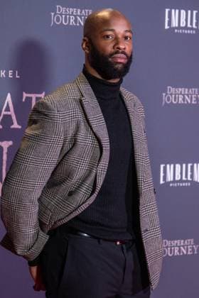 November 18, 2025, London, United Kingdom: Delwboy attends the London Premiere of Desperate Journey at Odeon Luxe Leicester Square. London United Kingdom - ZUMAs197 20251118_aaa_s197_270 Copyright: xLoredanaxSangiulianox