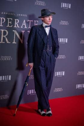 November 18, 2025, London, United Kingdom: Zack Pinsent attends the London Premiere of Desperate Journey at Odeon Luxe Leicester Square. London United Kingdom - ZUMAs197 20251118_aaa_s197_295 Copyright: xLoredanaxSangiulianox
