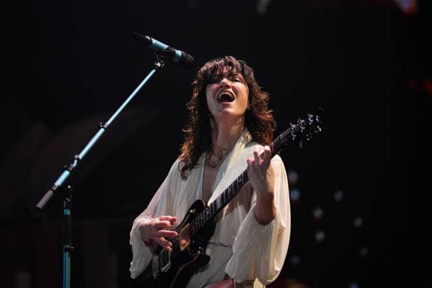 November 18, 2025, Eboli, Italy: Elisa Toffoli aka Elisa performs live at Palasele duirng the Palasport Live 2025 Tour. Eboli Italy - ZUMAs197 20251118_aaa_s197_360 Copyright: xAndreaxGulx