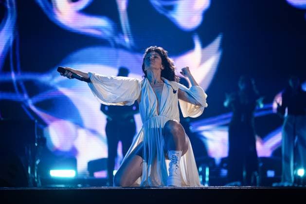 November 18, 2025, Eboli, Italy: Elisa Toffoli aka Elisa performs live at Palasele duirng the Palasport Live 2025 Tour. Eboli Italy - ZUMAs197 20251118_aaa_s197_399 Copyright: xAndreaxGulx