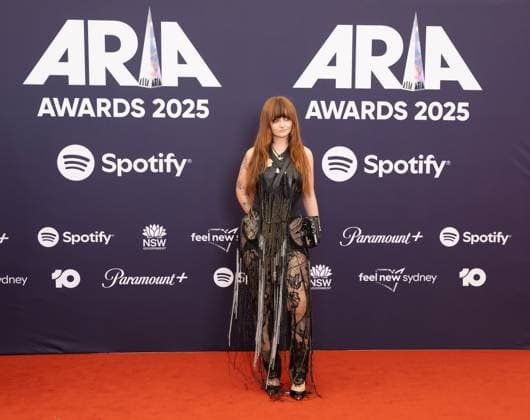 ARIA AWARDS 2025, Ninajirachi during the the 2025 ARIA Awards at Hordern Pavilion in Sydney, Wednesday, November 19, 2025. ( NO ARCHIVING SYDNEY NEW SOUTH WALES AUSTRALIA  Copyright: xSITTHIXAYxDITTHAVONGx 20251119165374679219