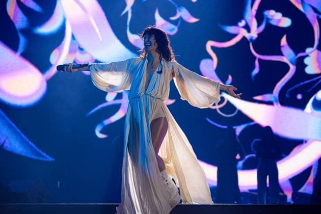 November 18, 2025, Eboli, Italy: Elisa Toffoli aka Elisa performs live at Palasele duirng the Palasport Live 2025 Tour. Eboli Italy - ZUMAs197 20251118_aaa_s197_388 Copyright: xAndreaxGulx