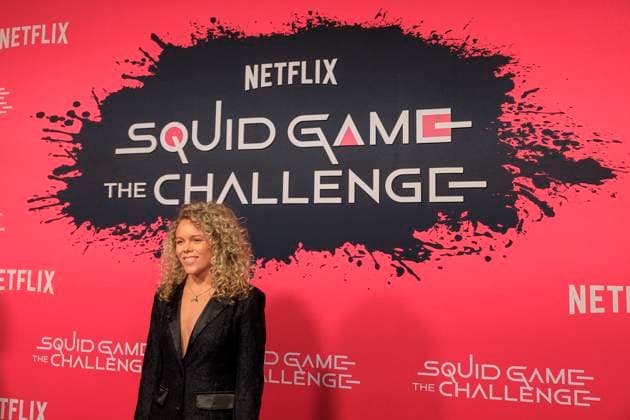 November 18, 2025, Hollywood, California, USA: Venessa Clements on the red carpet of the Netflix Squid Game: The Challenge Finale on Tuesday, November 18, 2025 at the Egyptian Theatre in Hollywood, California. JAVIER ROJAS PI Hollywood USA - ZUMAp124 20251118_zaa_p124_036 Copyright: xJavierxRojasx