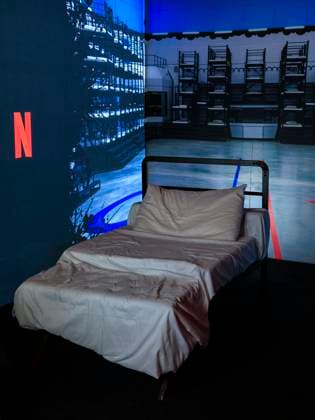 November 18, 2025, Hollywood, California, USA: The Dormitory at the Netflix Squid Game: The Challenge Finale on Tuesday, November 18, 2025 at the Egyptian Theatre in Hollywood, California. JAVIER ROJAS PI Hollywood USA - ZUMAp124 20251118_zaa_p124_045 Copyright: xJavierxRojasx