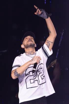 Five perform at Co-Op Live Abz Love of Boyband Five (5ive) performs as part of their Keep On Movin Tour at Co-Op Live, Manchester, England, 18th November 2025, Credit:Mike Gray Avalon  Copyright: xMikexGrayx xAvalonx 1053196172