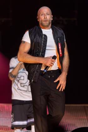 Five perform at Co-Op Live Jason J Brown of Boyband Five (5ive) performs as part of their Keep On Movin Tour at Co-Op Live, Manchester, England, 18th November 2025, Credit:Mike Gray Avalon  Copyright: xMikexGrayx xAvalonx 1053196423