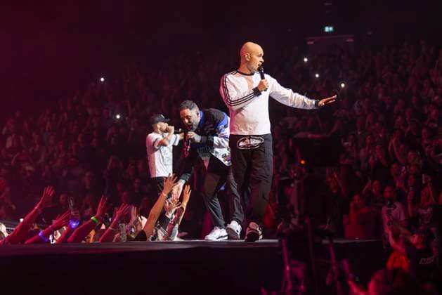 Five perform at Co-Op Live Sean Conlon of Boyband Five (5ive) performs as part of their Keep On Movin Tour at Co-Op Live, Manchester, England, 18th November 2025, Credit:Mike Gray Avalon  Copyright: xMikexGrayx xAvalonx 1053196689