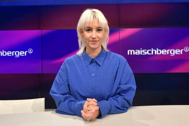 Victoria Reichelt in der ARD-Talkshow maischberger im Studio Berlin Adlershof. Berlin, 18.11.2025