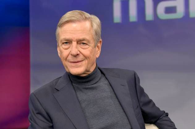 Claus Kleber in der ARD-Talkshow maischberger im Studio Berlin Adlershof. Berlin, 18.11.2025