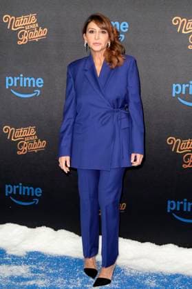 Paola Minaccioni bei der Premiere des Amazon Prime Video Films Natale senza Babbo im Cinema Adriano. Rom, 18.11.2025