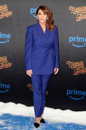 Paola Minaccioni bei der Premiere des Amazon Prime Video Films Natale senza Babbo im Cinema Adriano. Rom, 18.11.2025