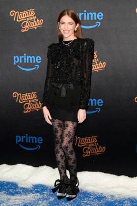 Valentina Romani bei der Premiere des Amazon Prime Video Films Natale senza Babbo im Cinema Adriano. Rom, 18.11.2025