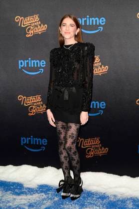 Valentina Romani bei der Premiere des Amazon Prime Video Films Natale senza Babbo im Cinema Adriano. Rom, 18.11.2025