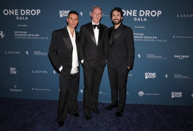 One Drop Gala 2025 18 November 2025 . Los Angeles, California - Matteo Pieri, Dave Thomas, Josh Groban At One Drop Gala 2025 held at Audrey Irmas Pavilion in Los Angeles., Credit:Sadou Faye Avalon United States, CA, Los Angeles, Audrey Irmas Pavilion  Copyright: xSadouxFayex xAvalonx 1053315294