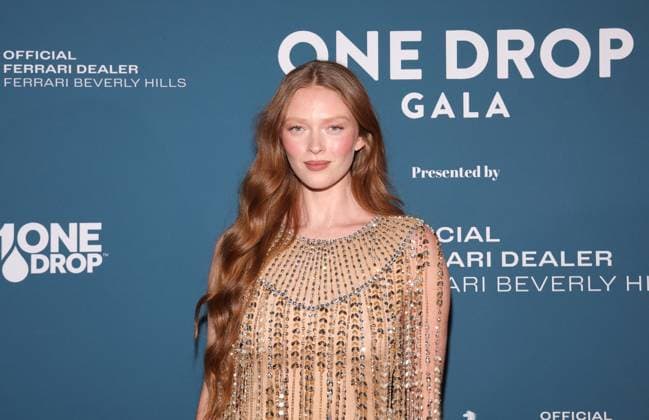 One Drop Gala 2025 18 November 2025 . Los Angeles, California - Larsen Thompson At One Drop Gala 2025 held at Audrey Irmas Pavilion in Los Angeles., Credit:Sadou Faye Avalon United States, CA, Los Angeles, Audrey Irmas Pavilion  Copyright: xSadouxFayex xAvalonx 1053315850