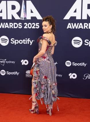 ARIA AWARDS 2025, Abbie Chatfield poses for a photo during the 2025 ARIA Awards at Hordern Pavilion in Sydney, Wednesday, November 19, 2025. ( NO ARCHIVING SYDNEY NEW SOUTH WALES AUSTRALIA  Copyright: xSITTHIXAYxDITTHAVONGx 20251120158080526925