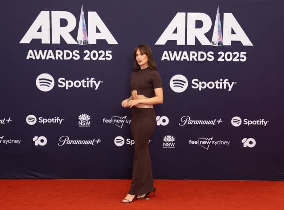ARIA AWARDS 2025, Gretta Ray poses for a photo during the 2025 ARIA Awards at Hordern Pavilion in Sydney, Wednesday, November 19, 2025. ( NO ARCHIVING SYDNEY NEW SOUTH WALES AUSTRALIA  Copyright: xSITTHIXAYxDITTHAVONGx 20251120142330883324