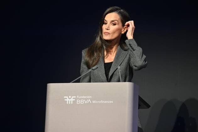 Queen Letizia presides over the event Data that improve lives , organized by the BBVA Microfinance Foundation Queen Letizia during the event Data that improve lives , organized by the BBVA Microfinance Foundation, held at the Palacio del Marqués de Salamanca, on November 19, 2025, in Madrid Spain Queen Letizia during the event Data that improve lives , organized by the BBVA Microfinance Foundation, held at the Palacio del Marqués de Salamanca, on November 19, 2025, in Madrid Spain QUEEN KING BBVA José Madrid Madrid Spain Copyright: xJosà xOlivax 7111484