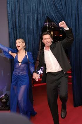 19.11.2025, Kate Hudson und Hugh Jackman zur Premiere von Song Sung Blue, Zoo Palast, Berlin, Berlin
