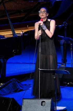 JAZZMADRID concert at the Fernanda Gómez Theatre in Madrid, Spain - 19 Nov 2025 Leonor Watling performs during the JAZZMADRID concert at the Fernanda Gómez Theatre in Madrid. Madrid Spain Copyright: xAtilanoxGarciax xSOPAxImagesx photo00984