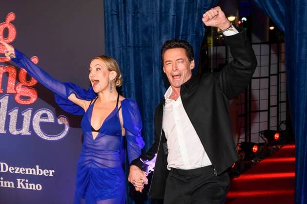 abb- Hugh Jackman und Kate Hudson zu Gast auf dem roten Teppich bei der Europapremiere des Kino Films Song Sung Blue im Zoo Palast Berlin am 19.11.2025 in Berlin Berlin Deutschland