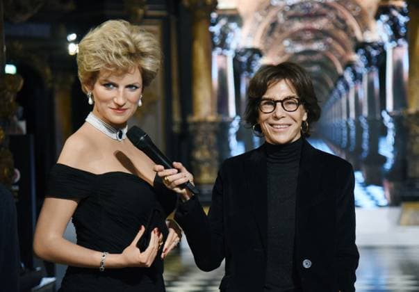 Inauguration of Lady Diana at Grevin Museum - Paris Christine Orban poses next to the Lady Diana s wax figure during its unveiling at Musee Grevin on November 20, 2025 in Paris, France. Photo by Alain Apaydin ABACAPRESS.COM Paris France  Copyright: xApaydinxAlain ABACAx
