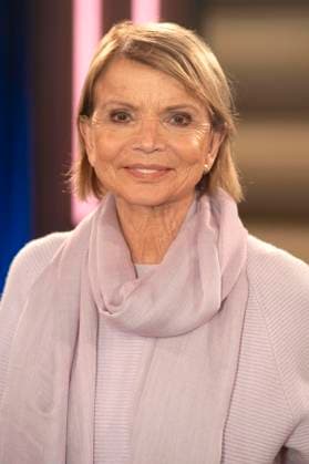 Uschi Glas bei der Aufzeichnung der WDR-Talkshow Kölner Treff im WDR Studio BS 3. Köln, 20.11.2025