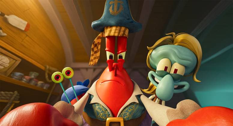 The SpongeBob Movie: Search for SquarePants USA. A scene from (C)Paramount Pictures new film: The SpongeBob Movie: Search for SquarePants (2025). Plot: SpongeBob journeys to the ocean s depths to face the Flying Dutchman s ghost, encountering challenges and uncovering marine mysteries. LMK106-J11422-201125 Supplied by LMKMEDIA. Editorial Only. Landmark Media is not the copyright owner of these Film or TV stills but provides a service only for recognised Media outlets.
